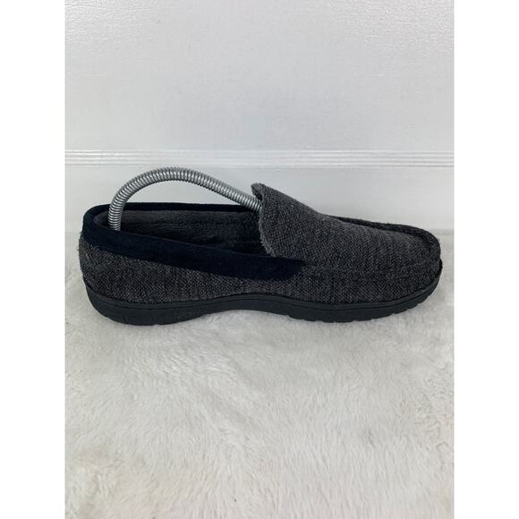 HeatKeep Men’s Memory Foam Moccasin Slippers Size 9 Casual Comfort - Picture 5 of 10